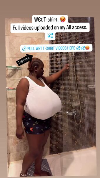 Busty Vivian: Biggest boobs in Africa !