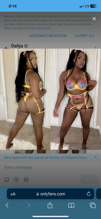 Dahja Голі Зливи OnlyFans Фото 11