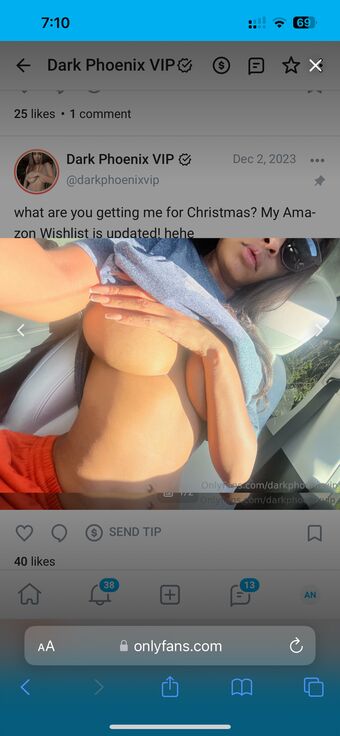 Dark Phoenix Голі Зливи OnlyFans Фото 2