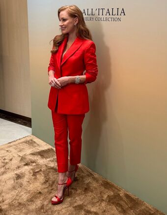 Jessica Chastain Голі Зливи OnlyFans Фото 99