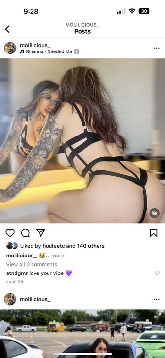 MOliliciOus Голі Зливи OnlyFans Фото 1