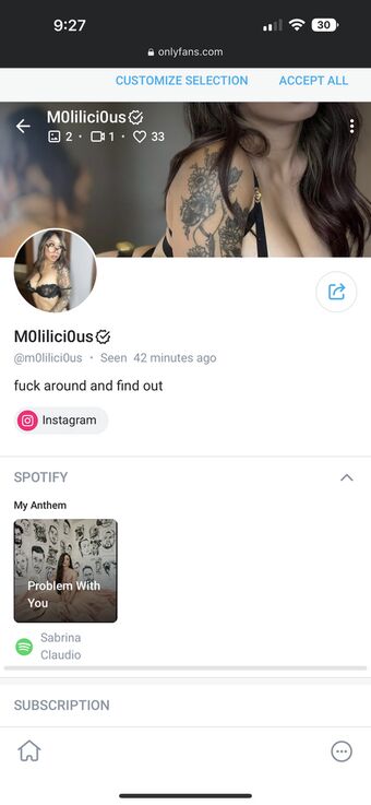 MOliliciOus Голі Зливи OnlyFans Фото 2