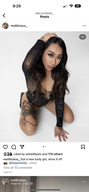 MOliliciOus Голі Зливи OnlyFans Фото 4