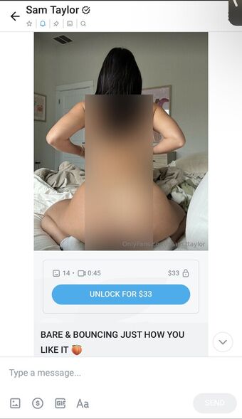 Sam Taylor Голі Зливи OnlyFans Фото 72