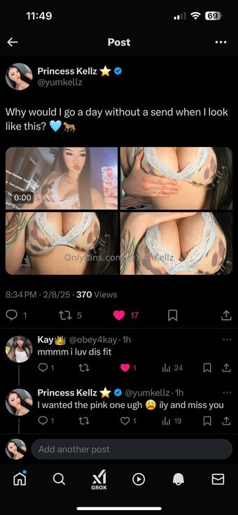 yumkellz Голі Зливи OnlyFans Фото 5